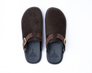 Brown Side Buckle Mules – Altbirks