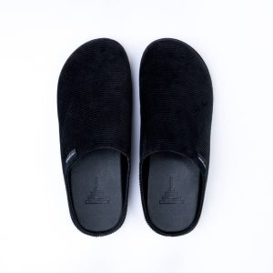Charcoal Black Mules Altbirks