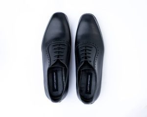 Brogued Oxford Dress Shoes