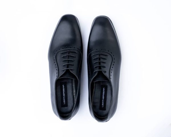 Brogued Oxford Dress Shoes