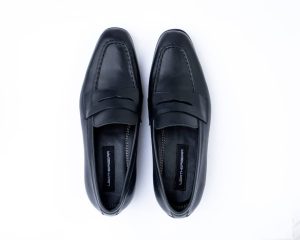 Squared Penny Loafers