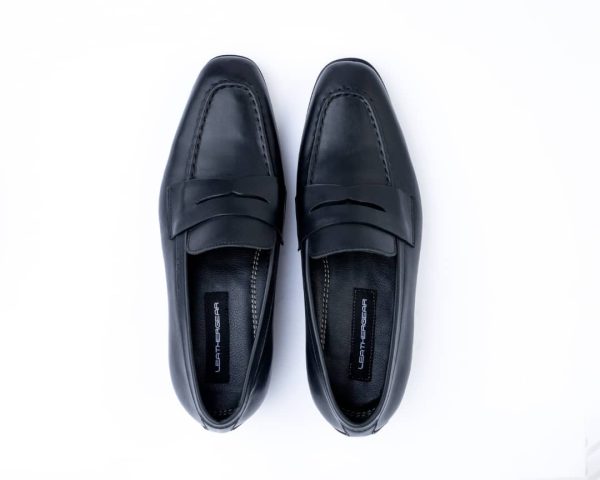 Squared Penny Loafers